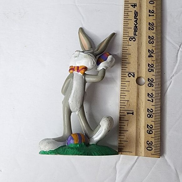 EASTER EGG Bugs Bunny WB PVC Warner Brothers Looney Tunes Set Lot Topper bros 94 - Picture 4 of 4